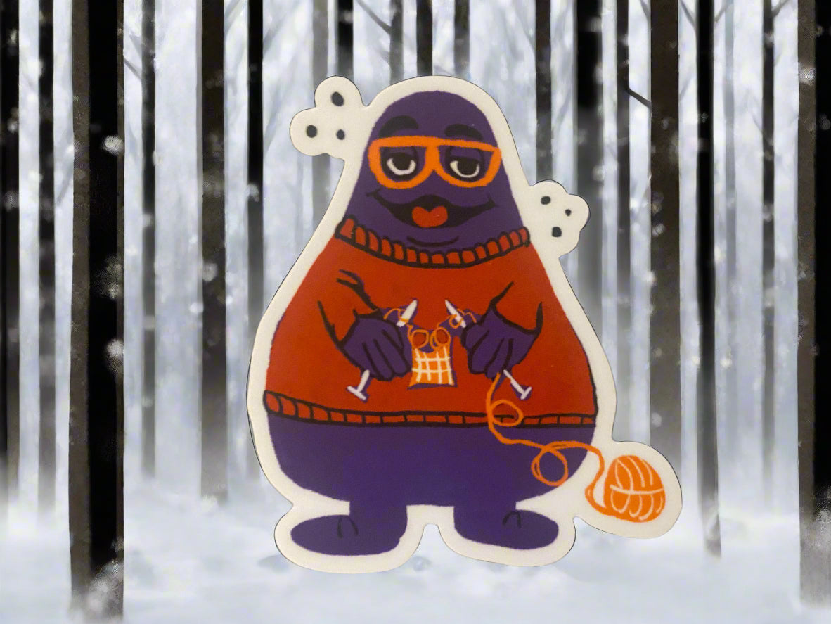 Grimace Sticker