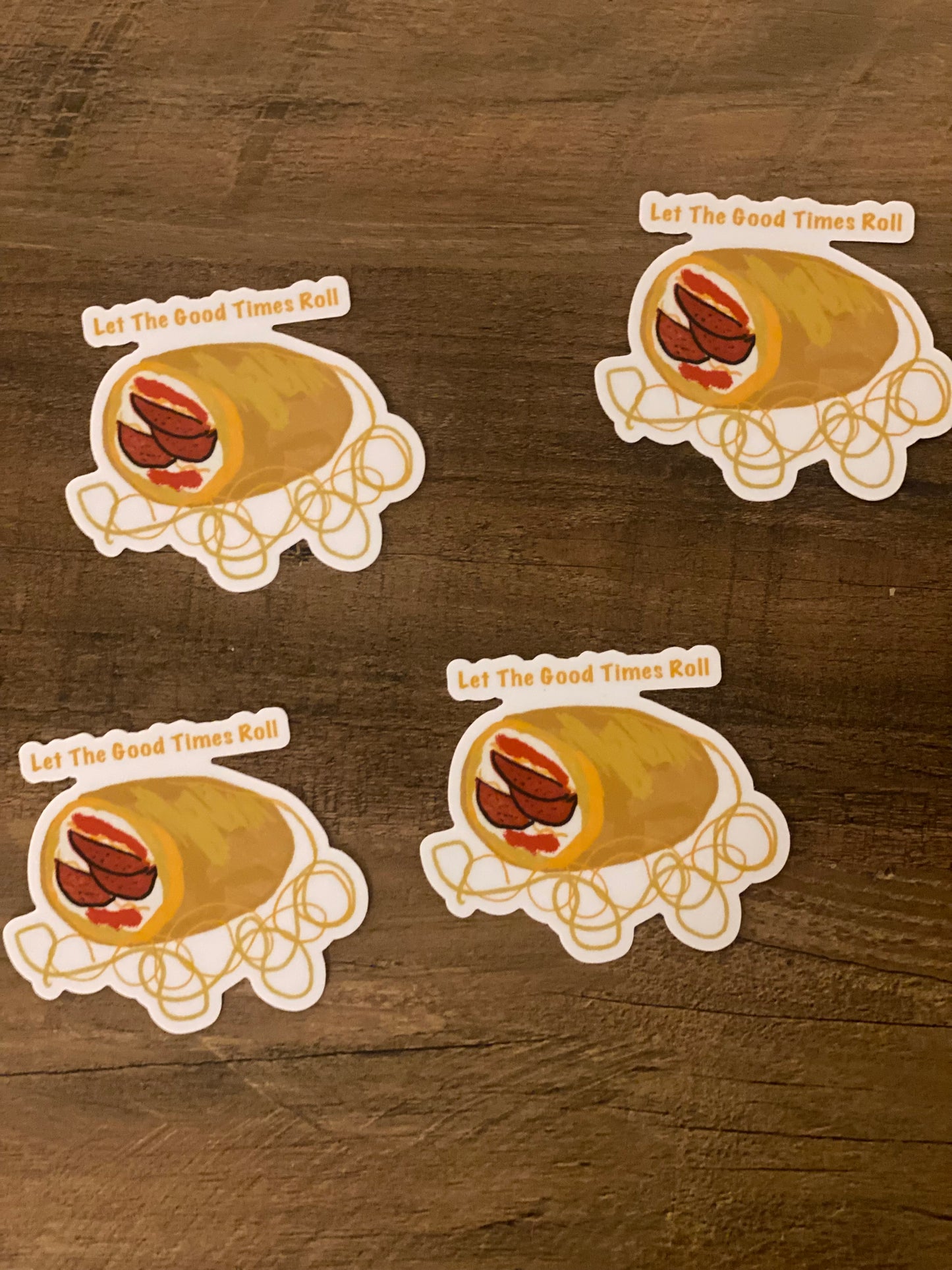 Let the Good Times Roll Sticker