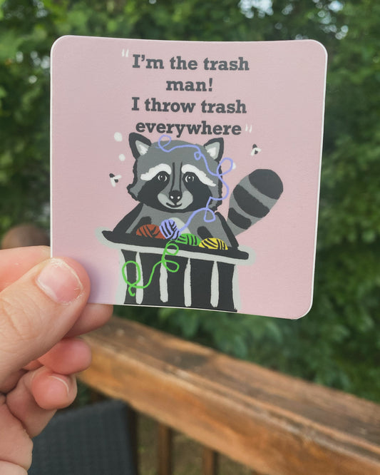 Trash Panda Sticker