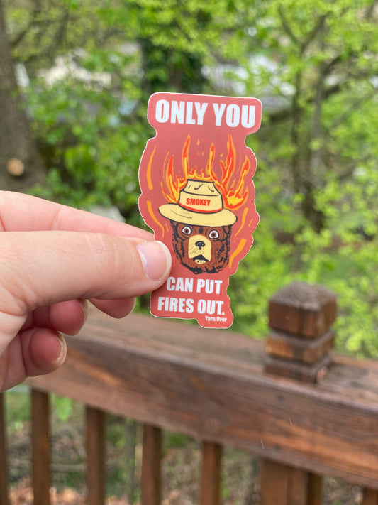 Smokey Sticker
