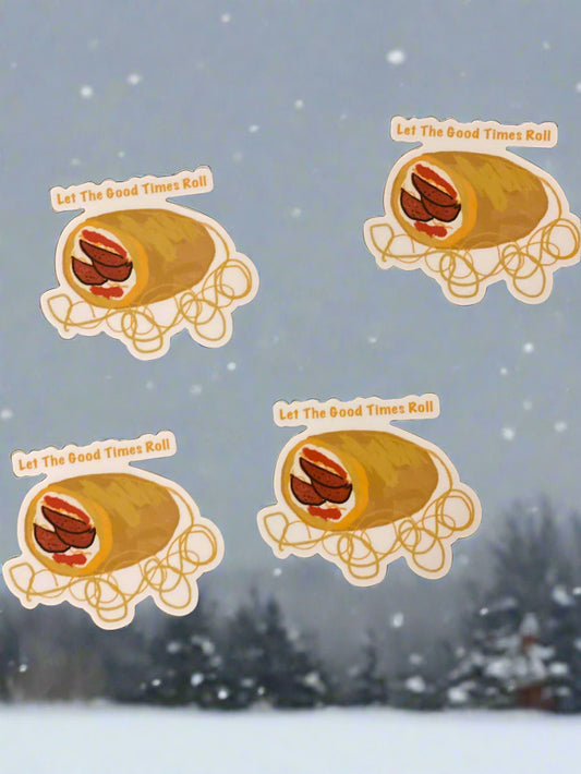 Let the Good Times Roll Sticker