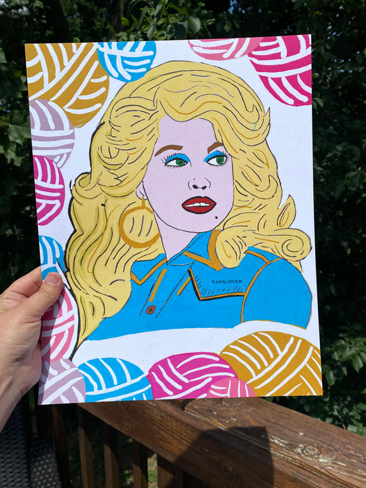 Dolly Parton 11x14 print