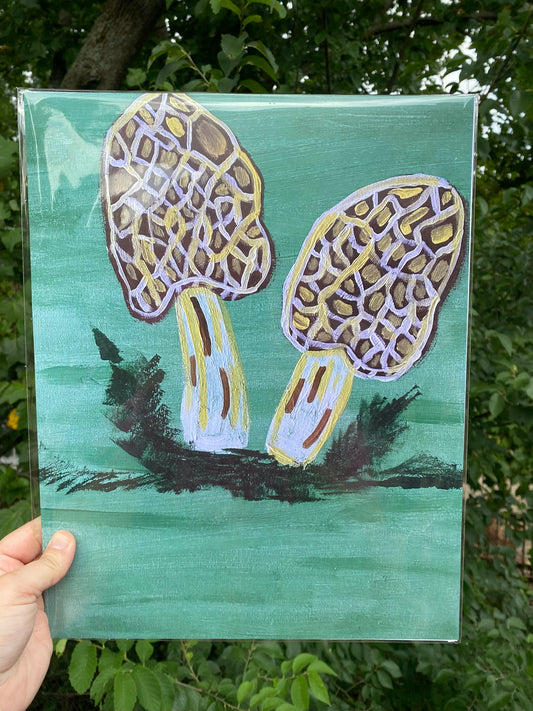 Morel of the Story Print